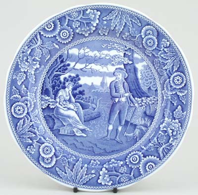 Dresser Plate Woodman